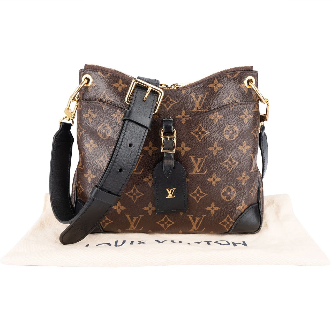 Louis Vuitton Louis Vuitton Monogram Canvas Odeon PM Crossbody Bag Bruin