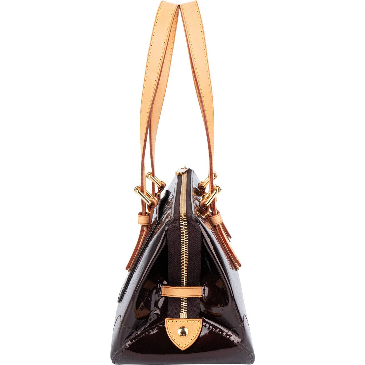 Louis Vuitton Monogram Vernis Rosewood Avenue Shoulder Bag Bruin