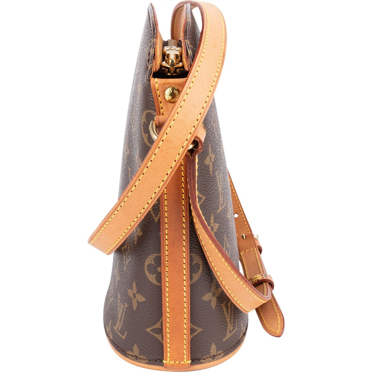 Louis Vuitton Louis Vuitton Monogram Canvas Drouot Crossbody Bag Bruin