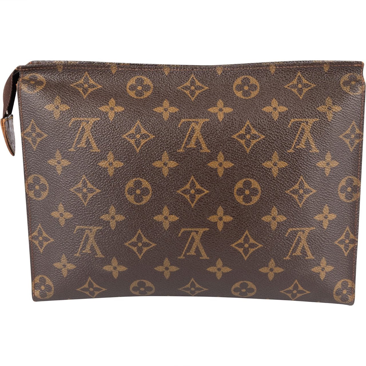 Louis Vuitton Louis Vuitton Monogram Canvas Poche Toilette 25 Clutch Bruin