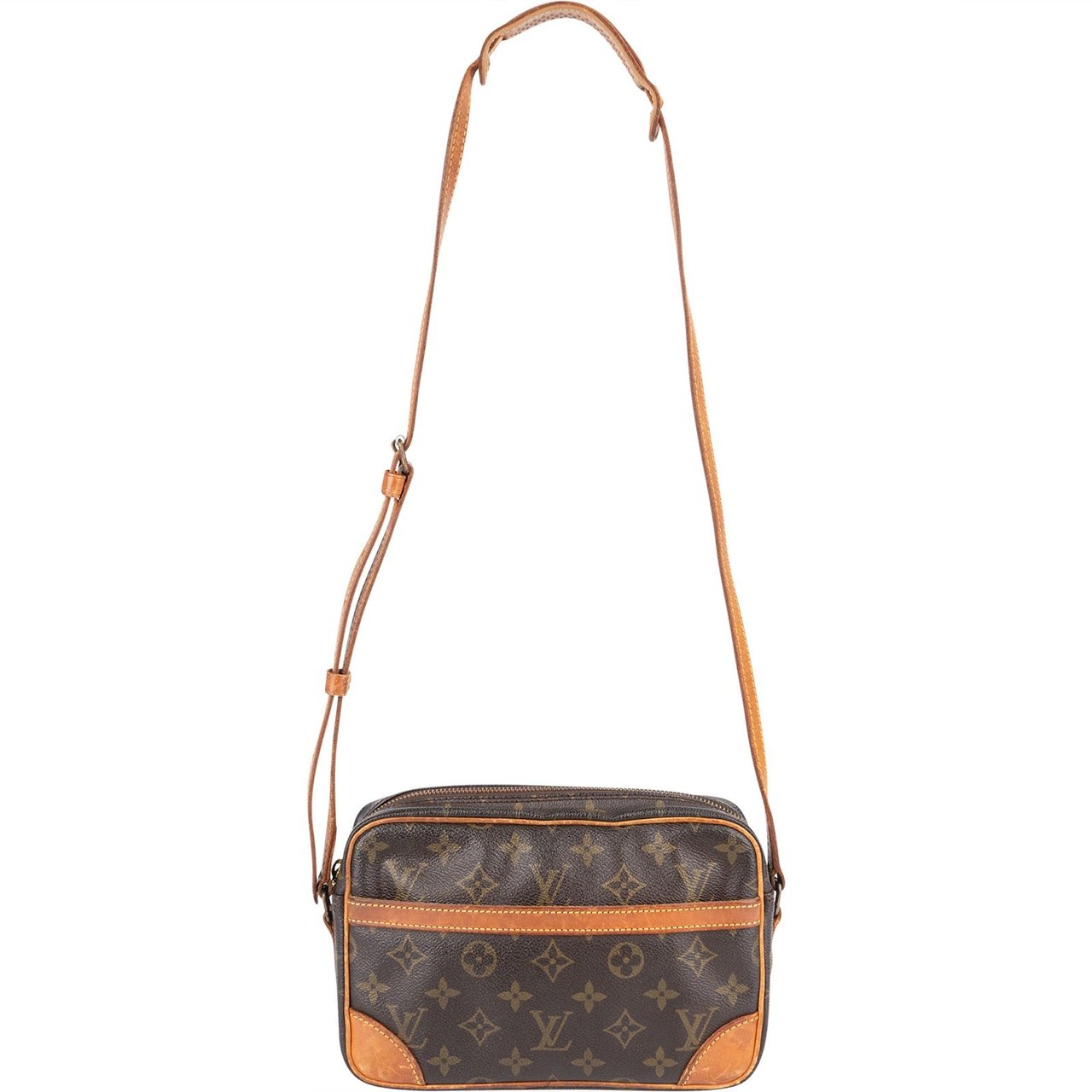 Louis Vuitton Louis Vuitton Monogram Canvas Trocadero 23 Crossbody Bag Bruin