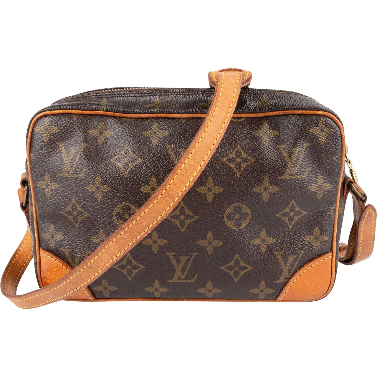 Louis Vuitton Louis Vuitton Monogram Canvas Trocadero 23 Crossbody Bag Bruin