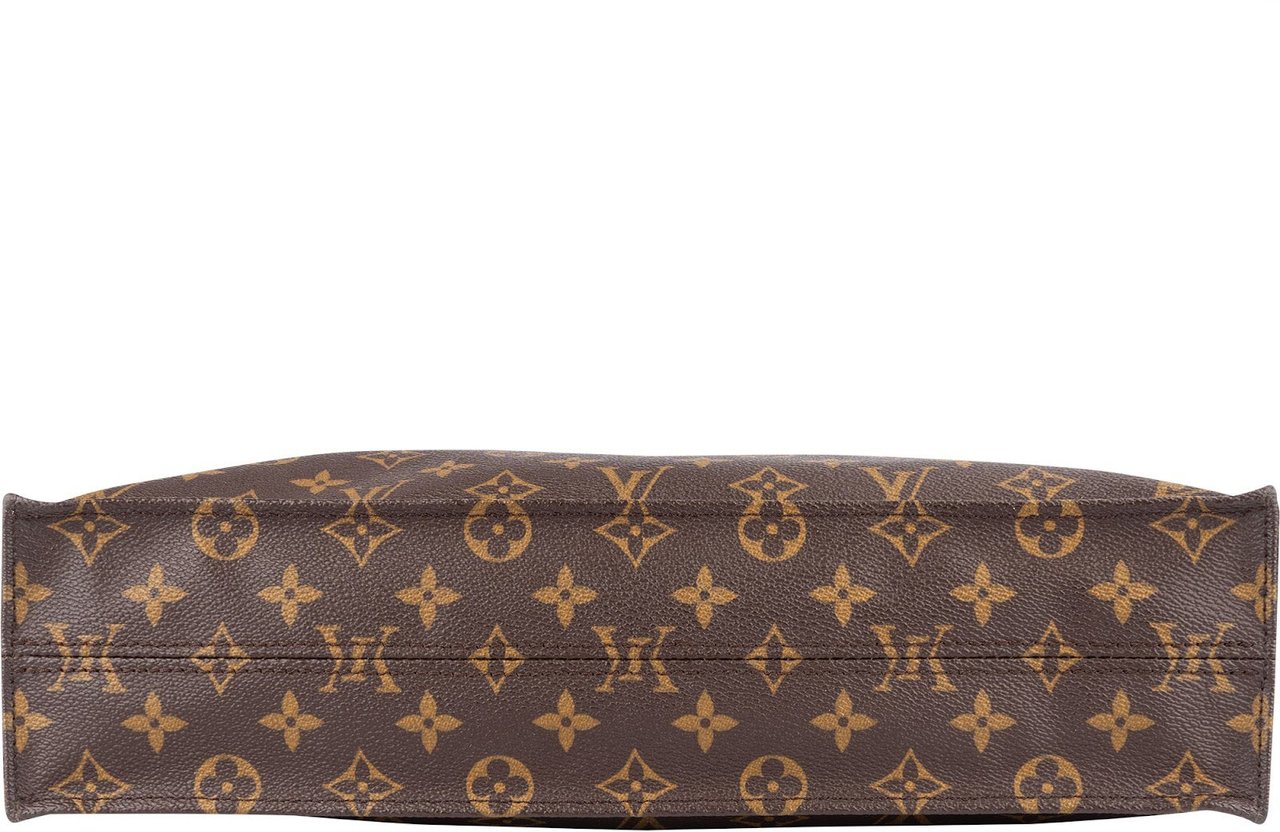 Louis Vuitton Louis Vuitton Monogram Canvas Sac Plat Handbag Bruin