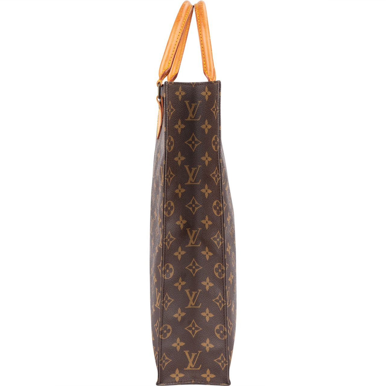 Louis Vuitton Louis Vuitton Monogram Canvas Sac Plat Handbag Bruin