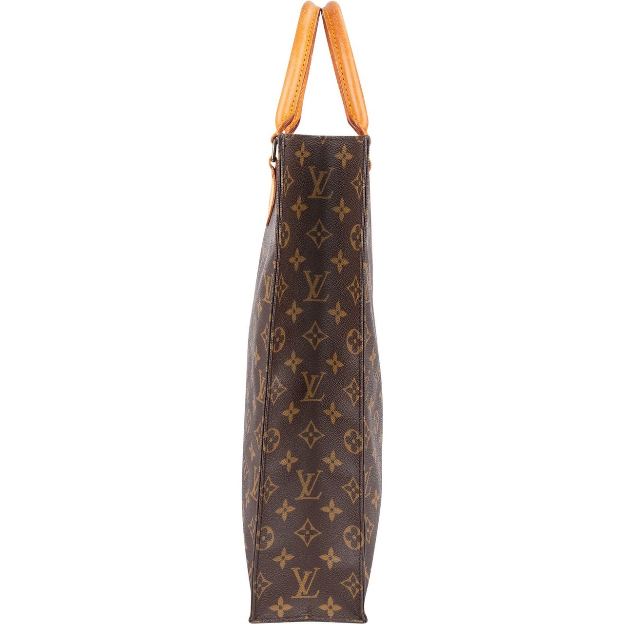 Louis Vuitton Louis Vuitton Monogram Canvas Sac Plat Handbag Bruin