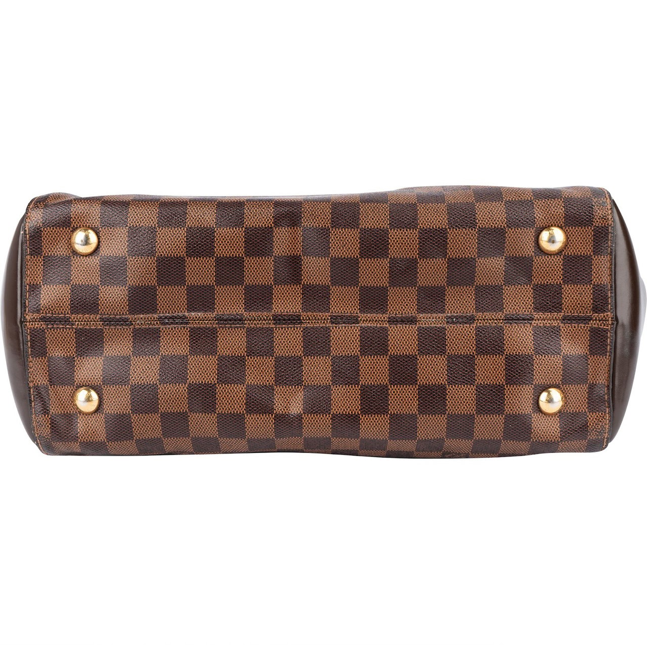 Louis Vuitton Monogram Damier Ebene Rivoli MM Handbag Bruin