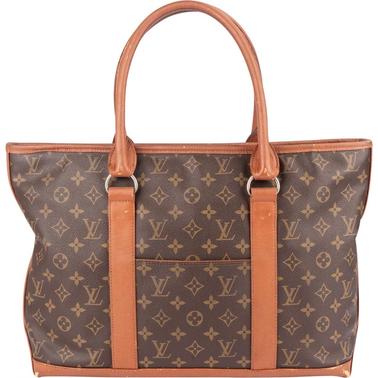 Louis Vuitton Louis Vuitton Monogram Canvas Sac Weekend Handbag Bruin