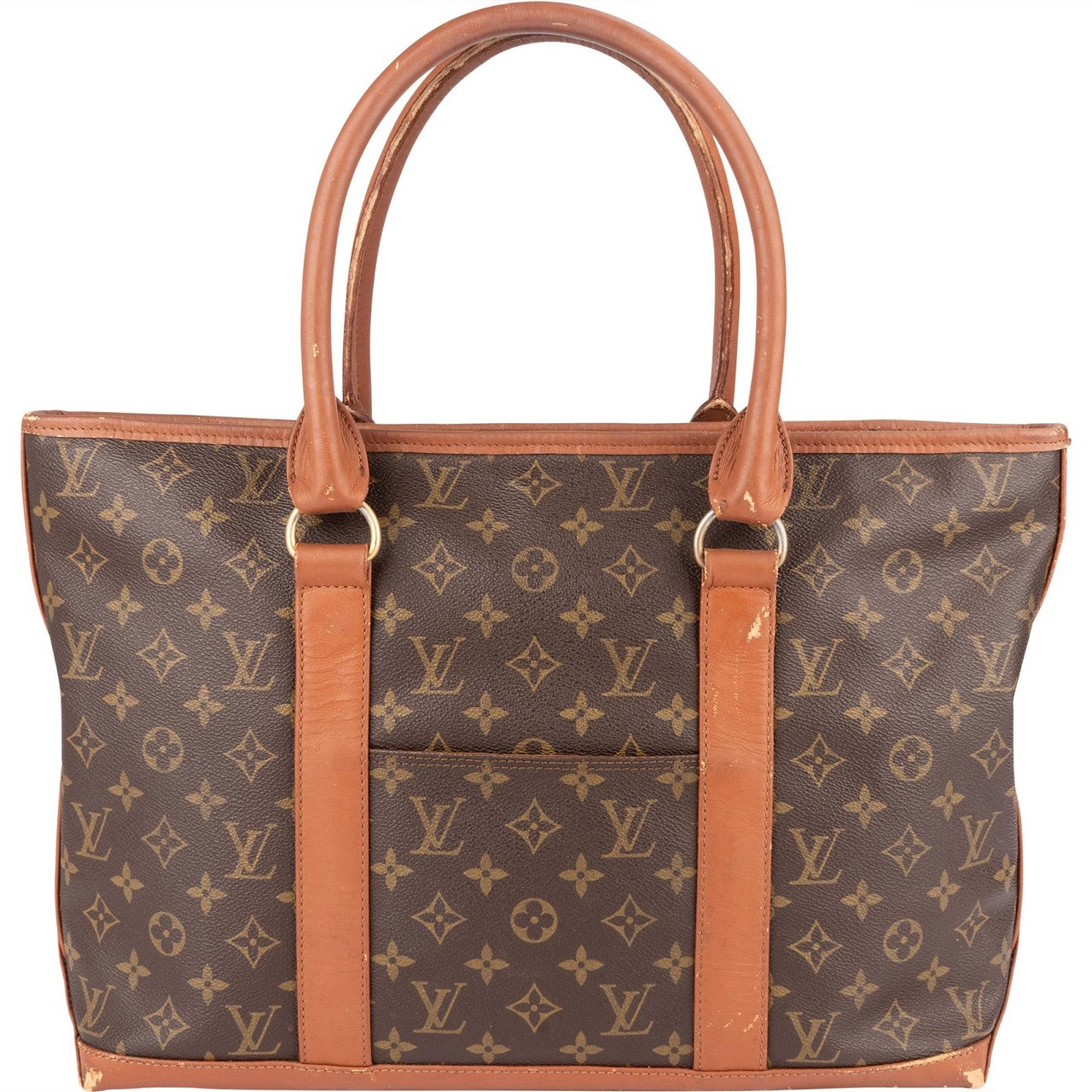Louis Vuitton Louis Vuitton Monogram Canvas Sac Weekend Handbag Bruin