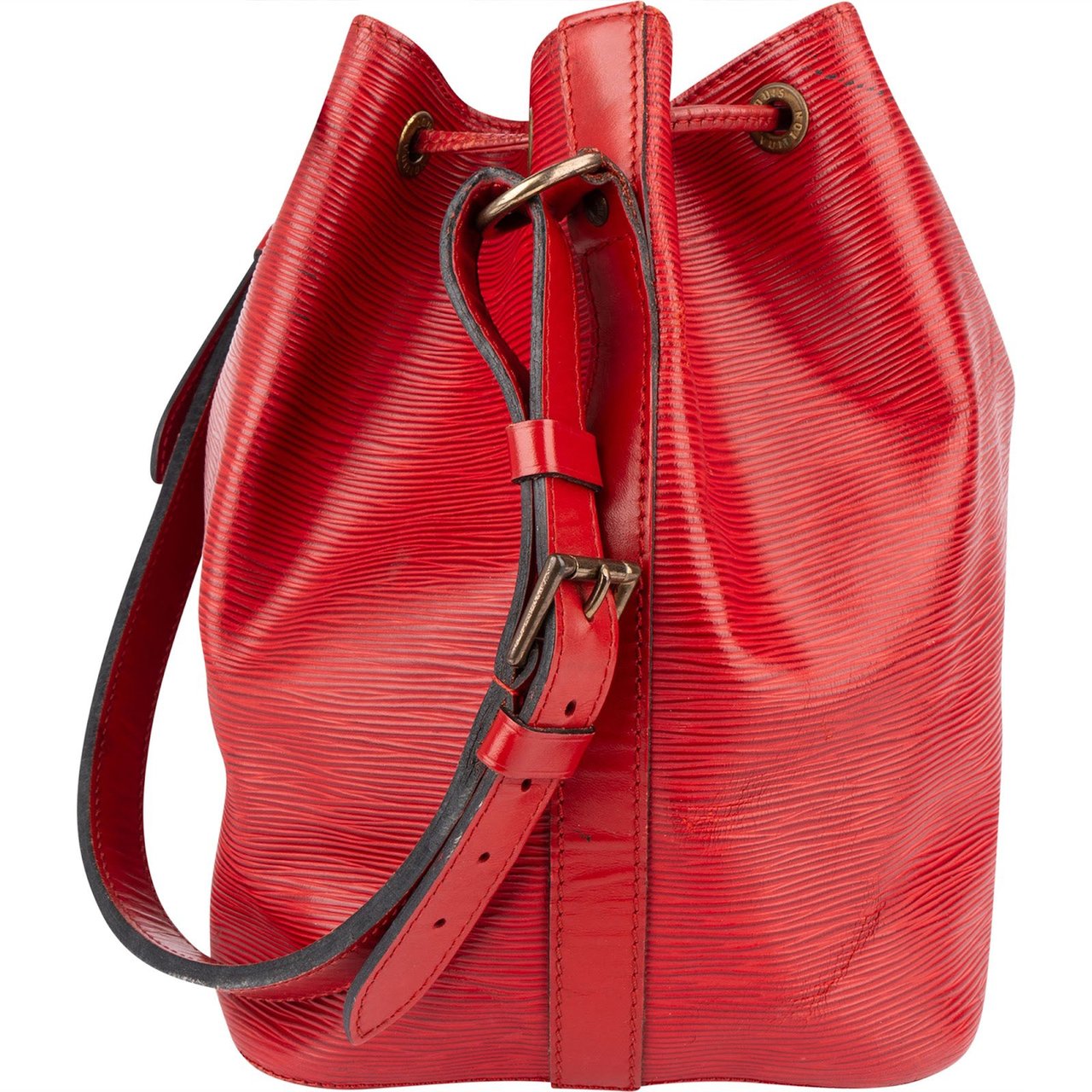 Louis Vuitton Louis Vuitton Red Epi Leather Sac Noé Petit Shoulder Bag Rood
