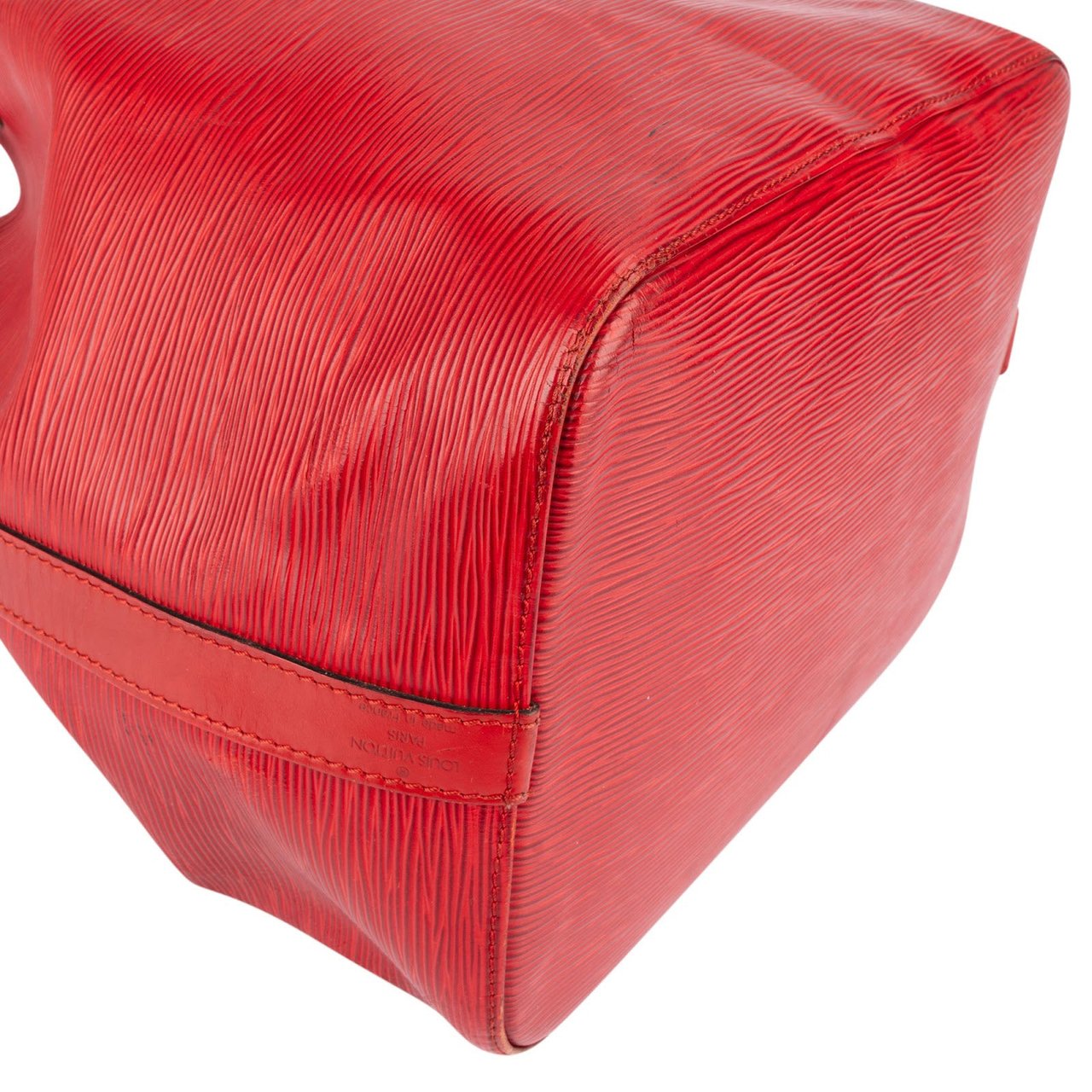 Louis Vuitton Louis Vuitton Red Epi Leather Sac Noé Petit Shoulder Bag Rood