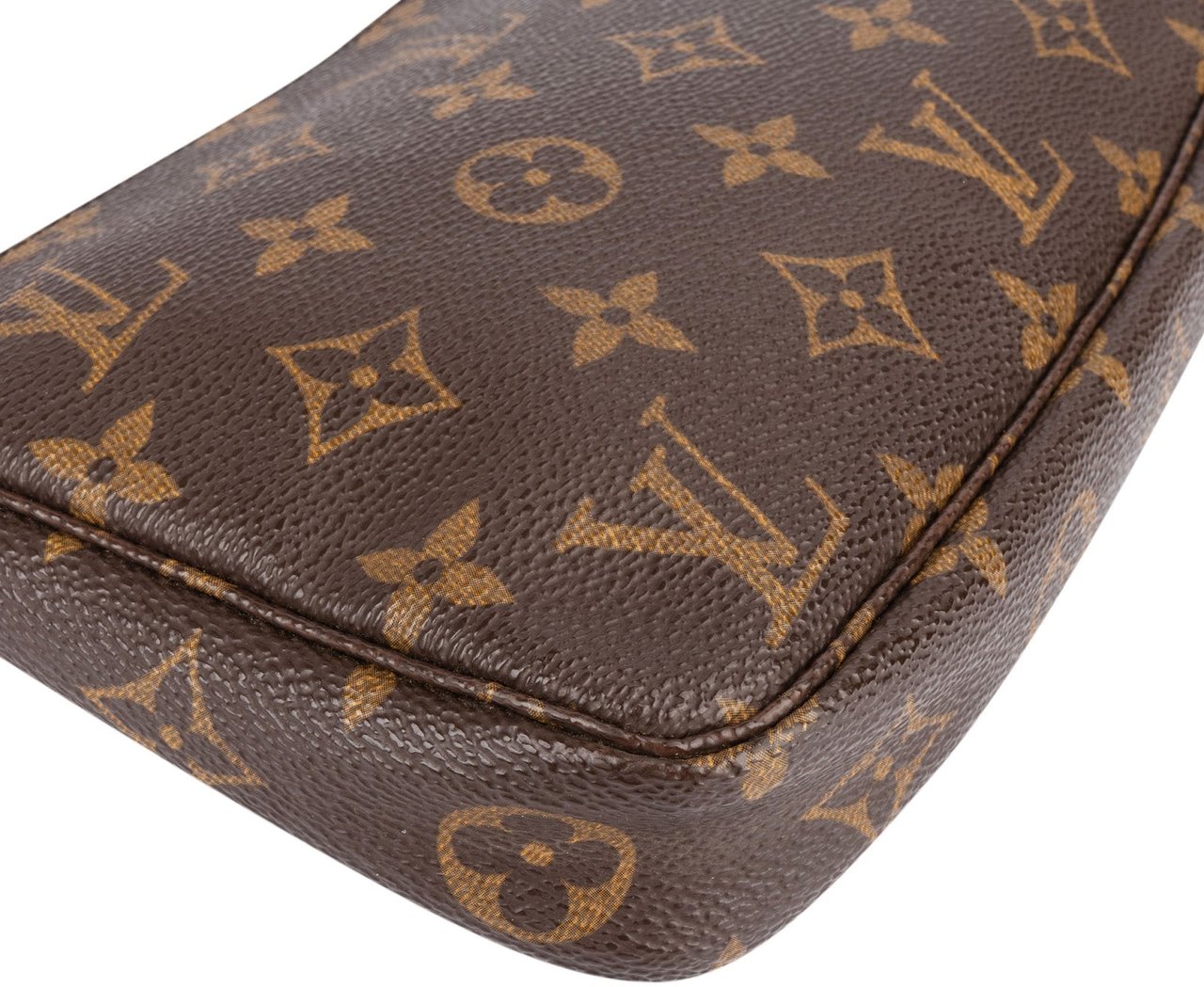 Louis Vuitton Louis Vuitton Monogram Canvas Pochette Accessoires Handbag Bruin