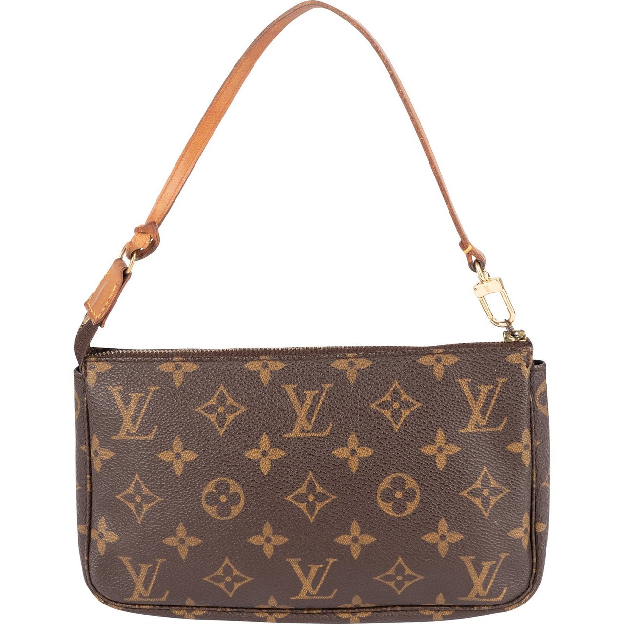 Louis Vuitton Louis Vuitton Monogram Canvas Pochette Accessoires Handbag Bruin