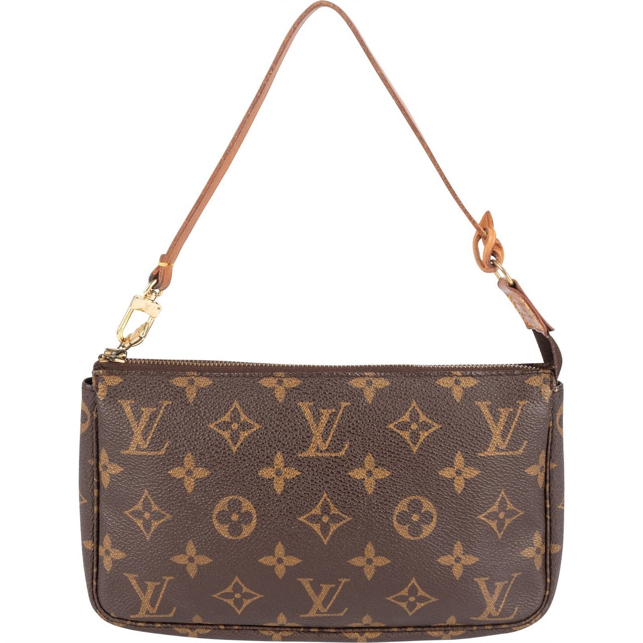 Louis Vuitton Louis Vuitton Monogram Canvas Pochette Accessoires Handbag Bruin