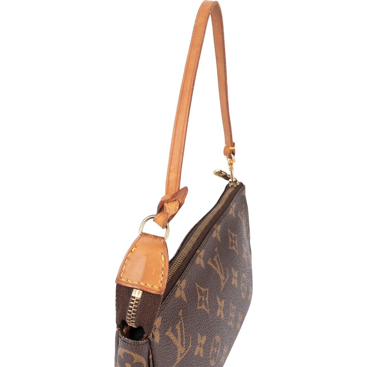 Louis Vuitton Louis Vuitton Monogram Canvas Pochette Accessoires Handbag Bruin