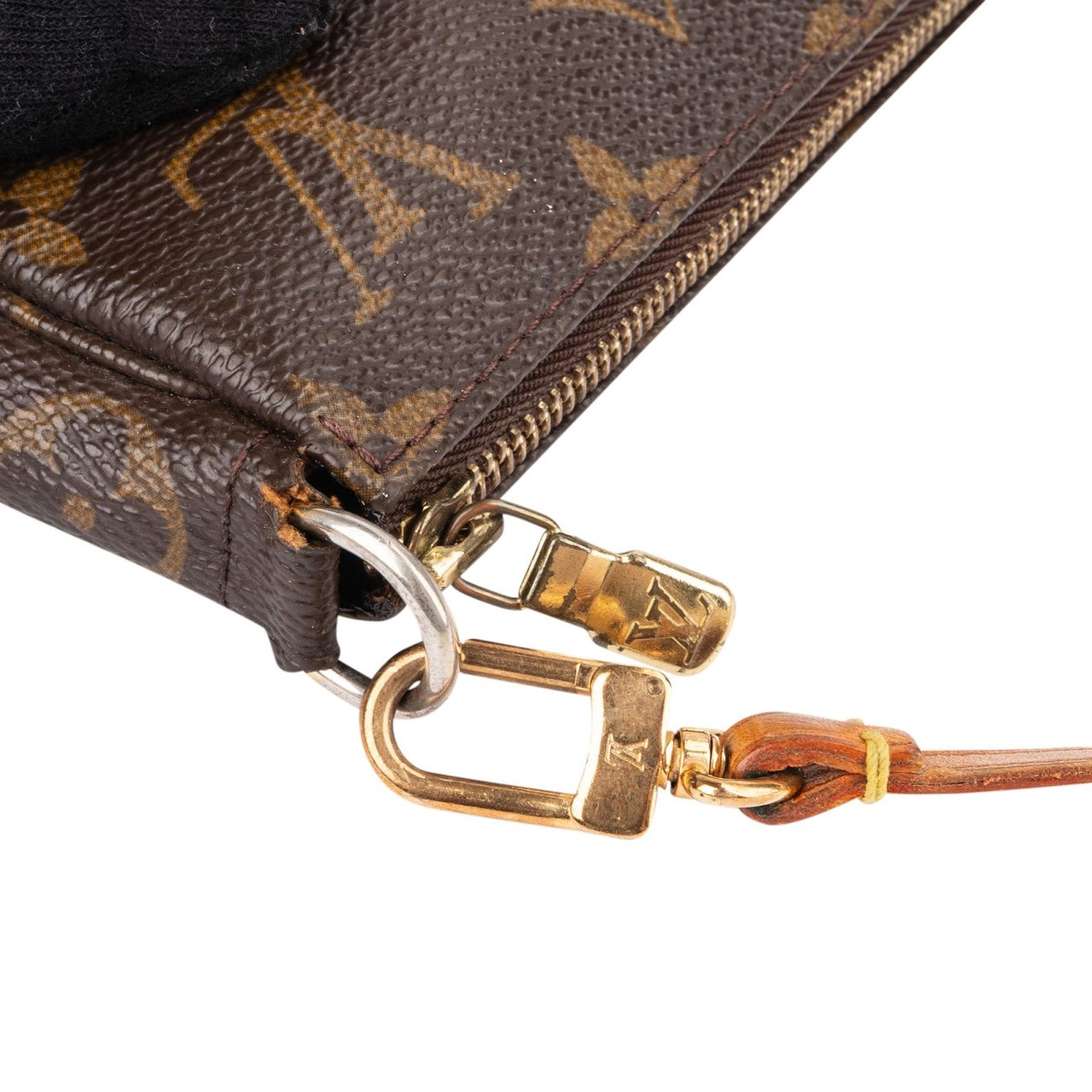 Louis Vuitton Louis Vuitton Monogram Canvas Pochette Accessoires Handbag Bruin