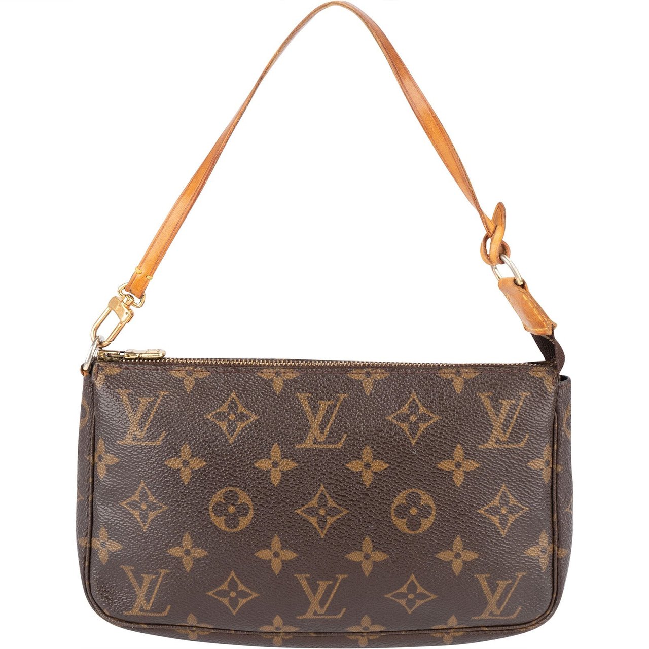Louis Vuitton Louis Vuitton Monogram Canvas Pochette Accessoires Handbag Bruin