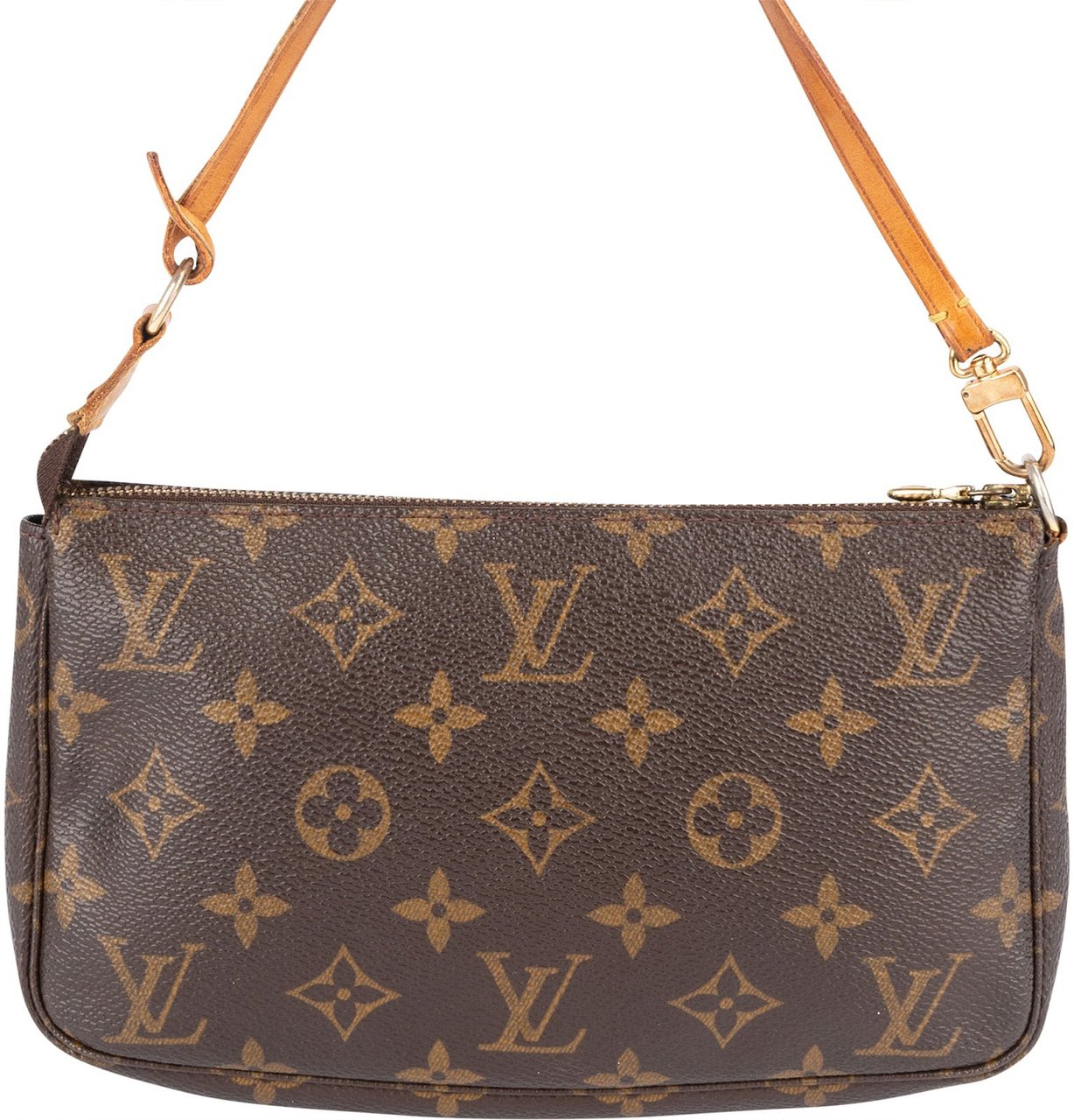 Louis Vuitton Louis Vuitton Monogram Canvas Pochette Accessoires Handbag Bruin