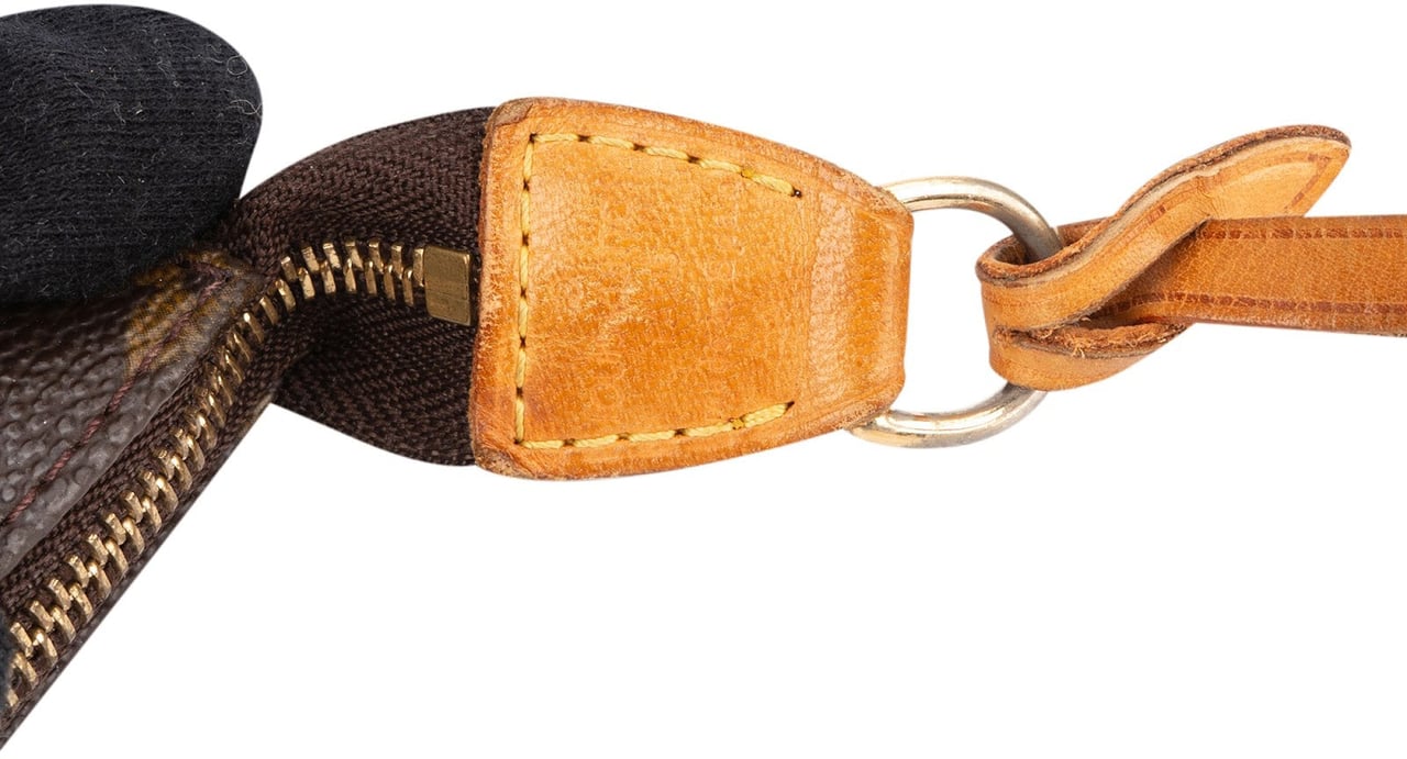 Louis Vuitton Louis Vuitton Monogram Canvas Pochette Accessoires Handbag Bruin