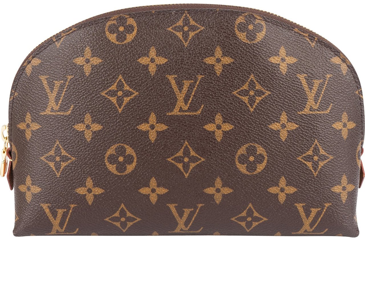 Louis Vuitton Louis Vuitton Monogram Canvas Pochette Cosmétique MM Clutch Bruin