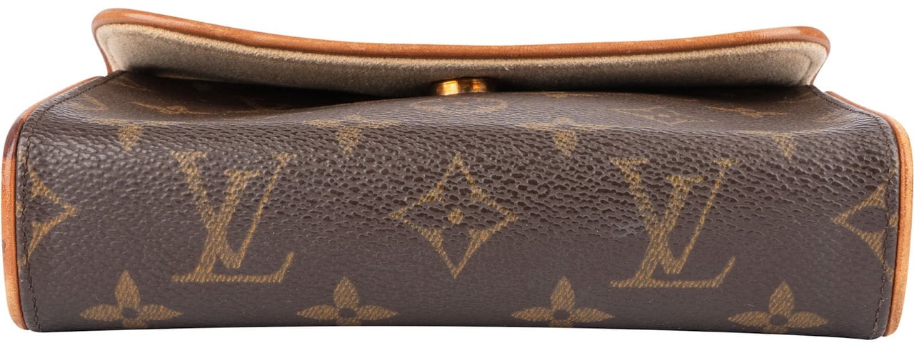 Louis Vuitton Louis Vuitton Monogram Canvas Florentine Belt Bag Bruin