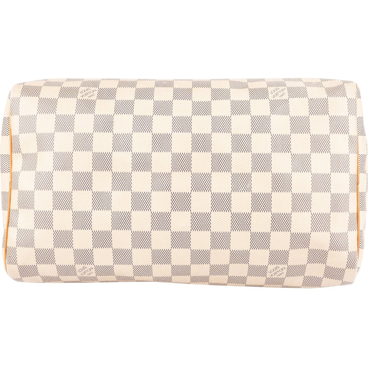 Louis Vuitton Louis Vuitton Monogram Damier Azur Speedy 30 Handbag Wit