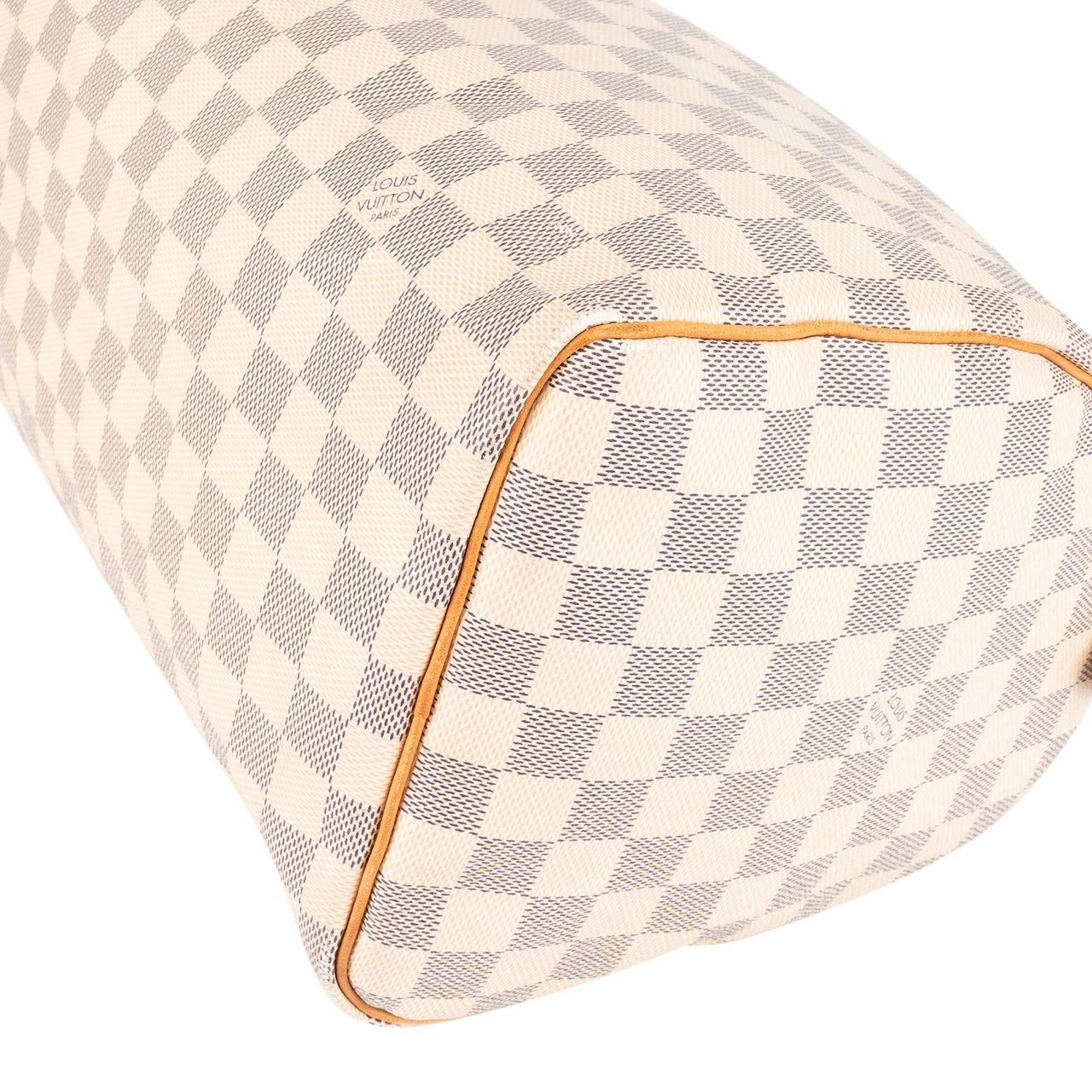 Louis Vuitton Louis Vuitton Monogram Damier Azur Speedy 30 Handbag Wit