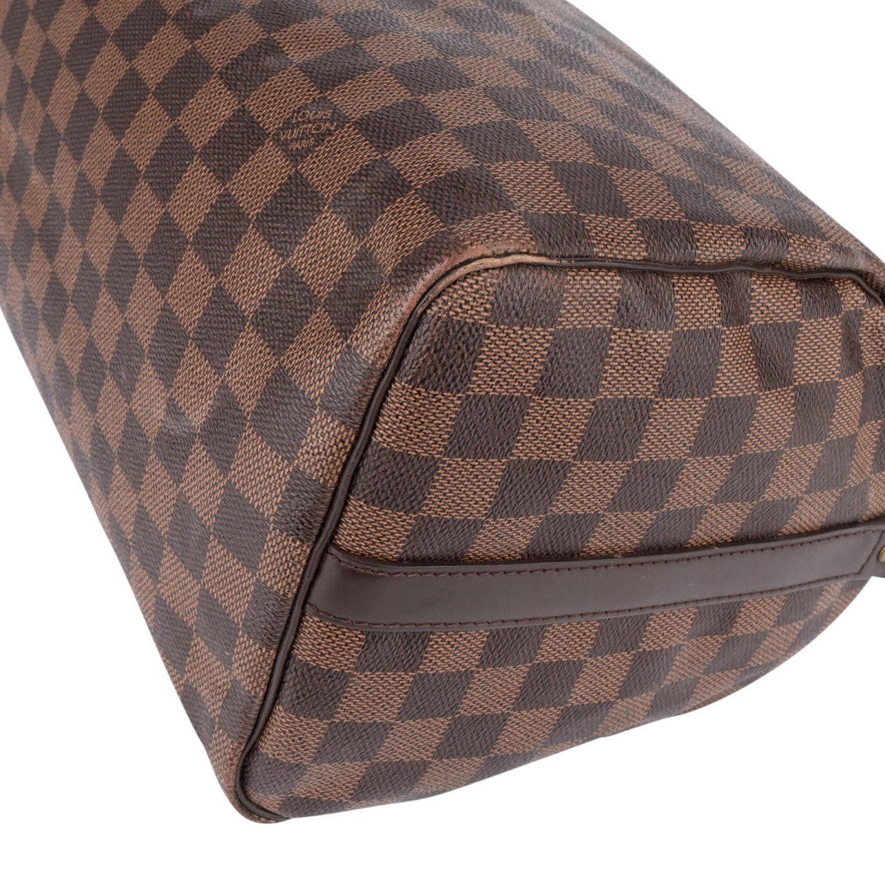 Louis Vuitton Louis Vuitton Monogram Damier Ebene Speedy 30 Bandoulière Handbag Bruin