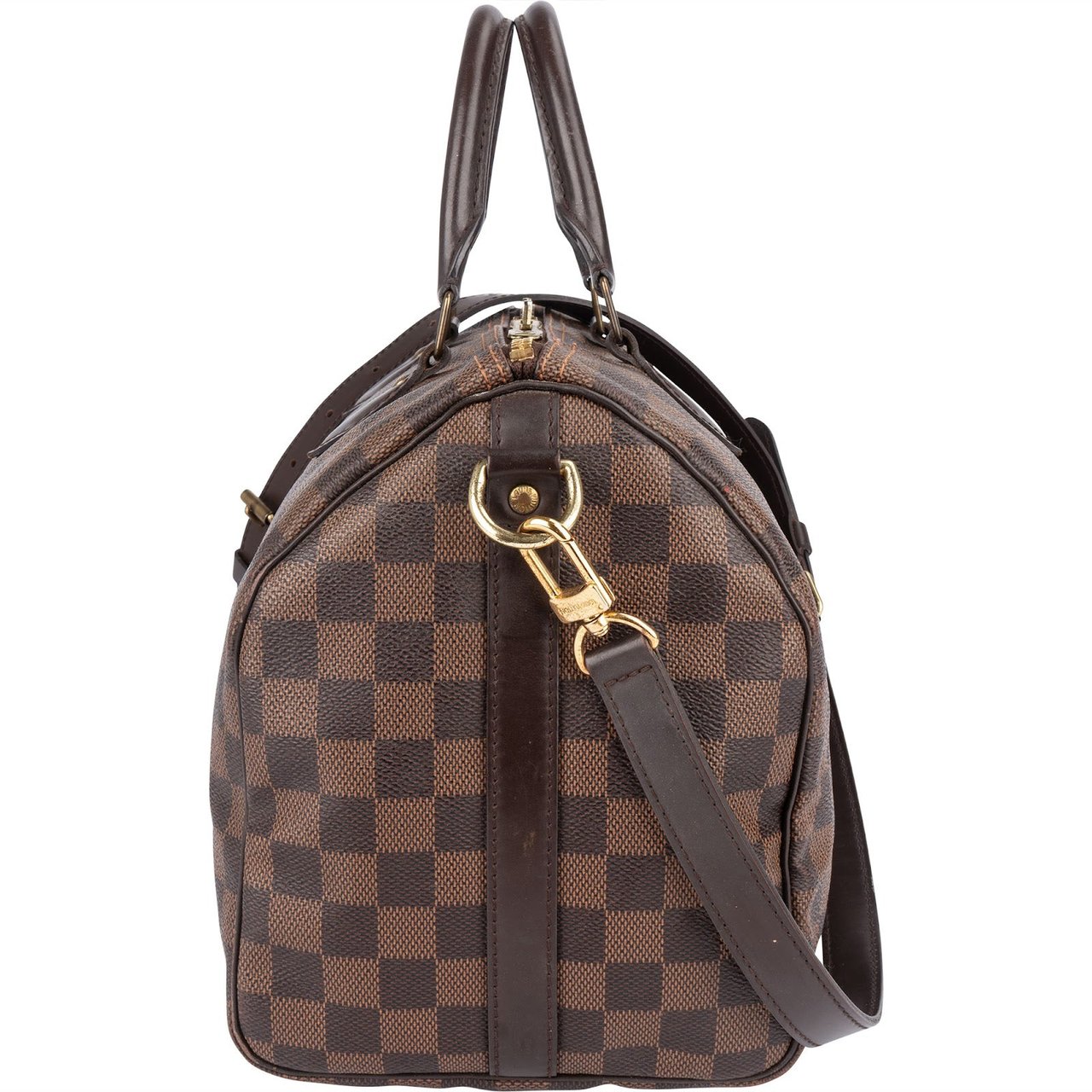 Louis Vuitton Louis Vuitton Monogram Damier Ebene Speedy 30 Bandoulière Handbag Bruin