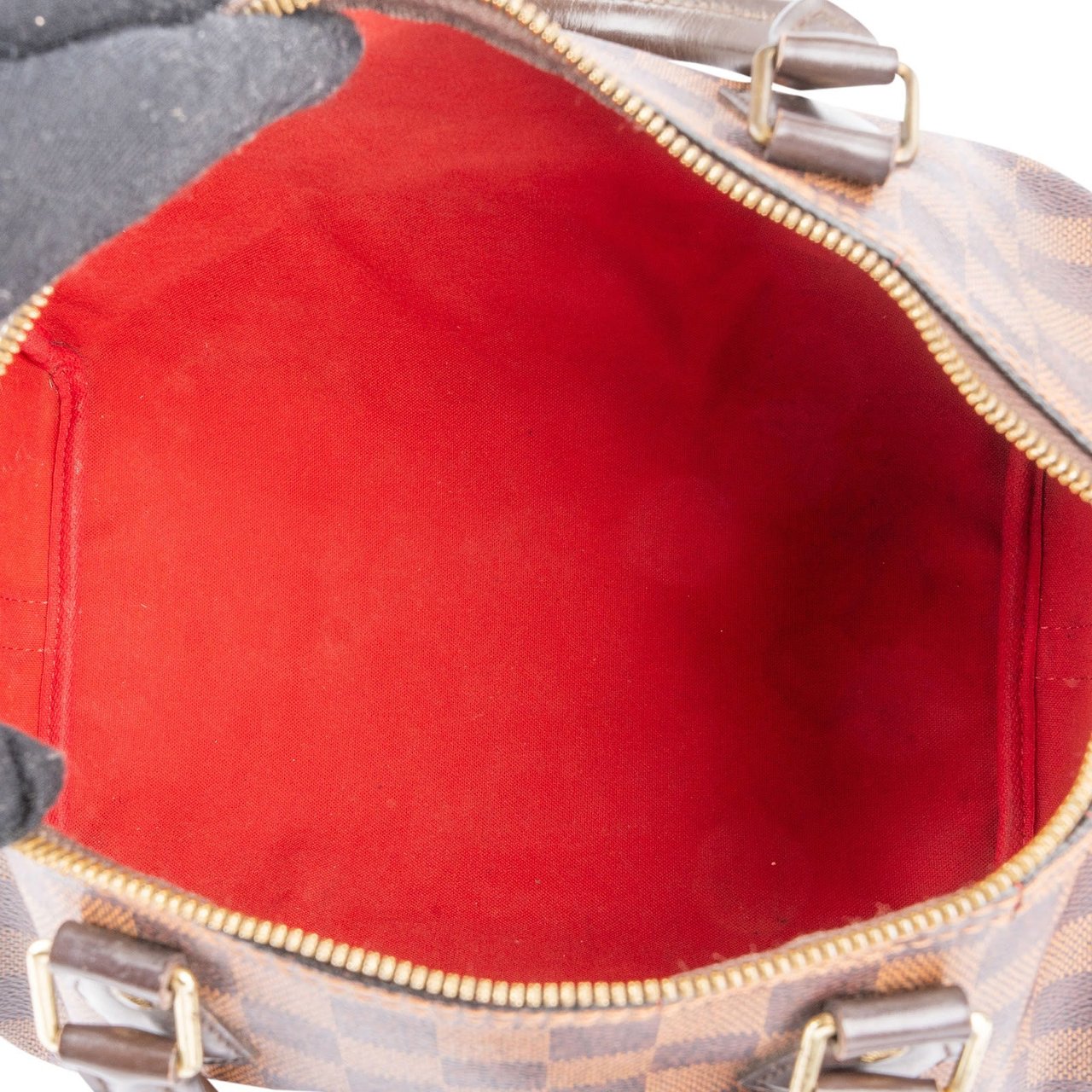 Louis Vuitton Louis Vuitton Monogram Damier Ebene Speedy 30 Bandoulière Handbag Bruin