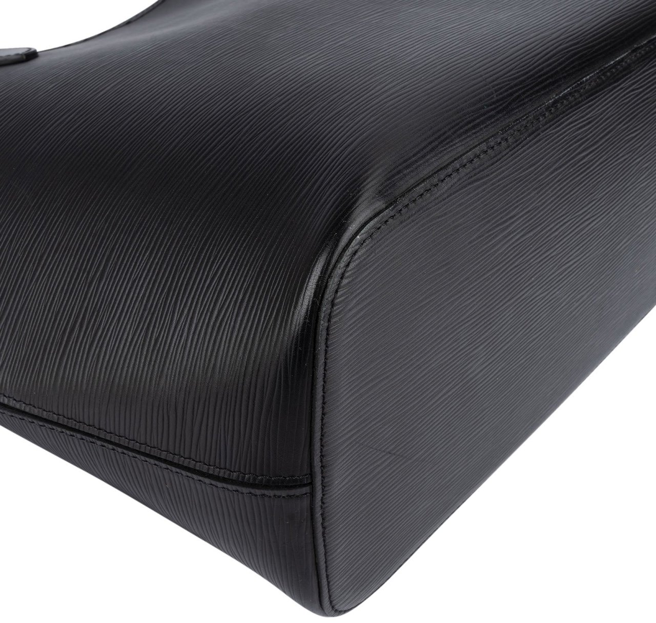 Louis Vuitton Louis Vuitton Noir Epi Leather Neverfull MM Shoulder Bag Zwart