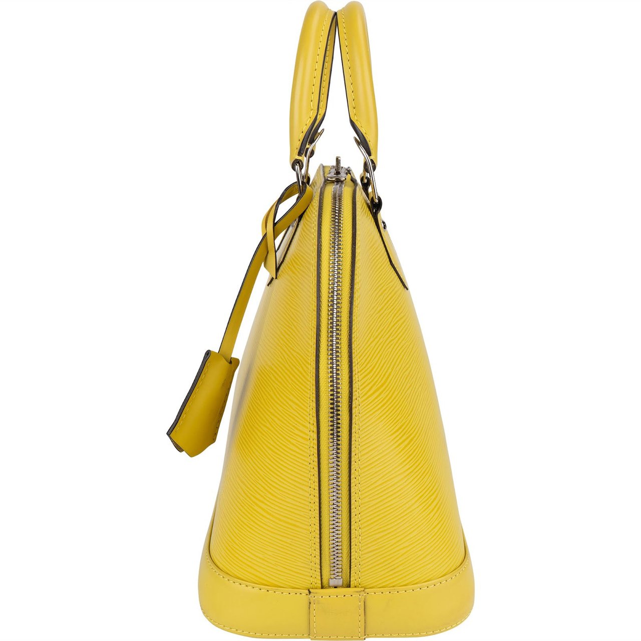 Louis Vuitton Louis Vuitton Yellow Epi Leather Alma PM Handbag Geel