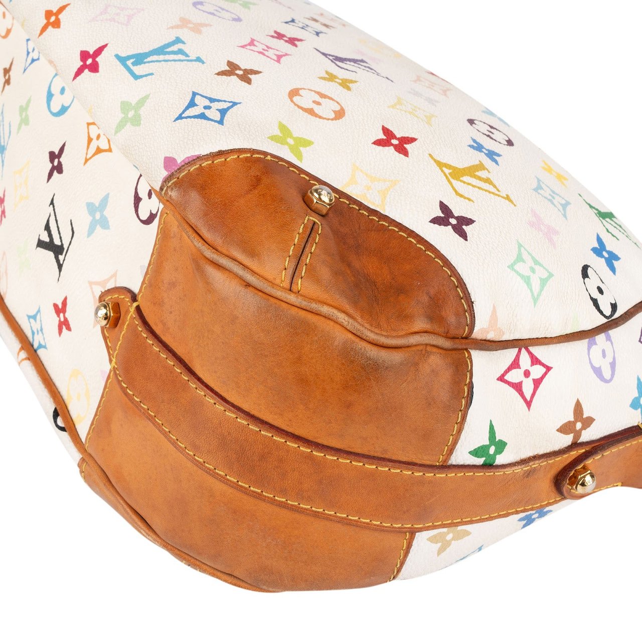 Louis Vuitton Louis Vuitton Monogram Murakami Multicolor Greta Shoulder Bag Wit