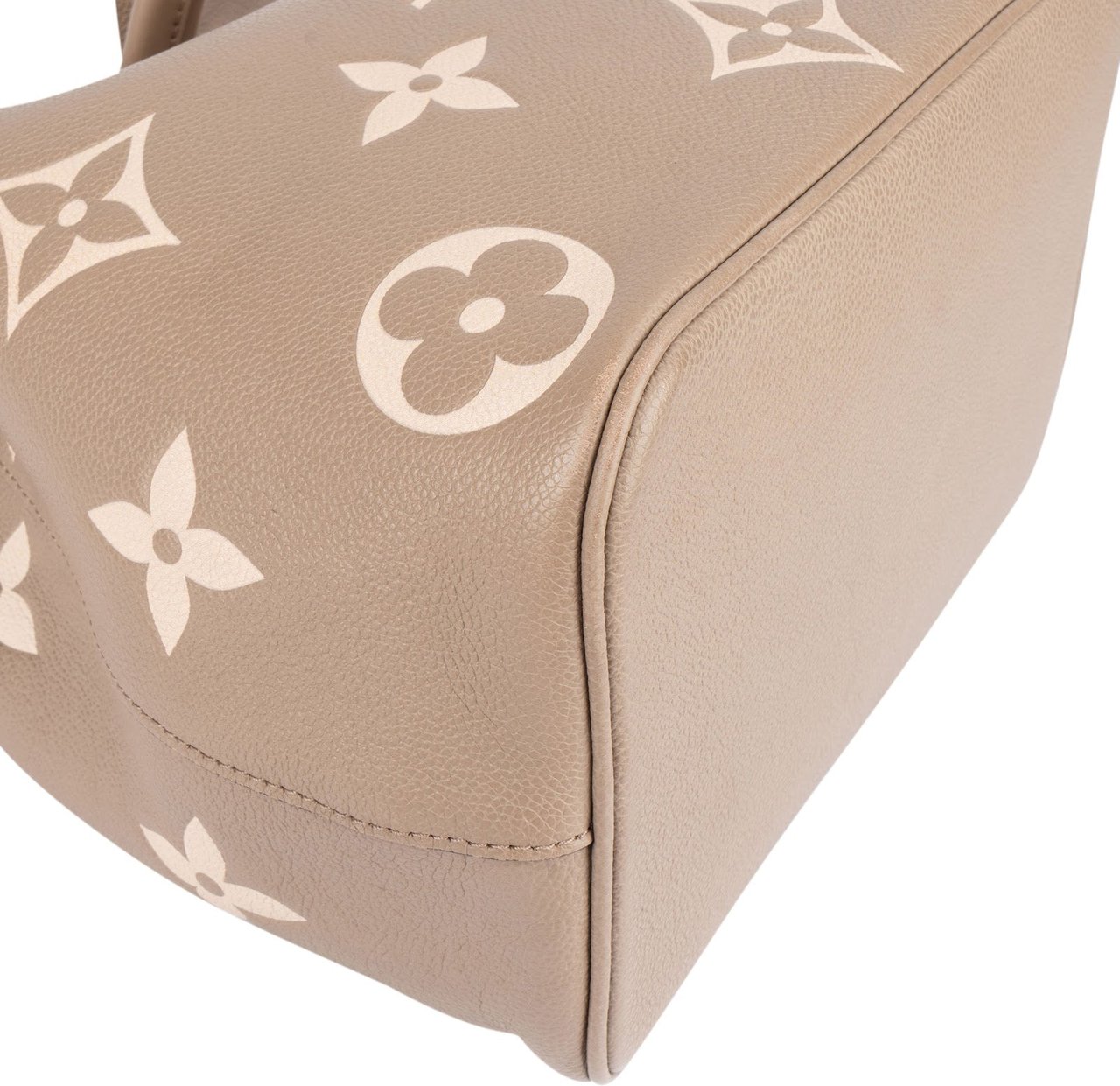 Louis Vuitton Monogram Empreinte Leather NéoNoé Crossbody Bag Taupe
