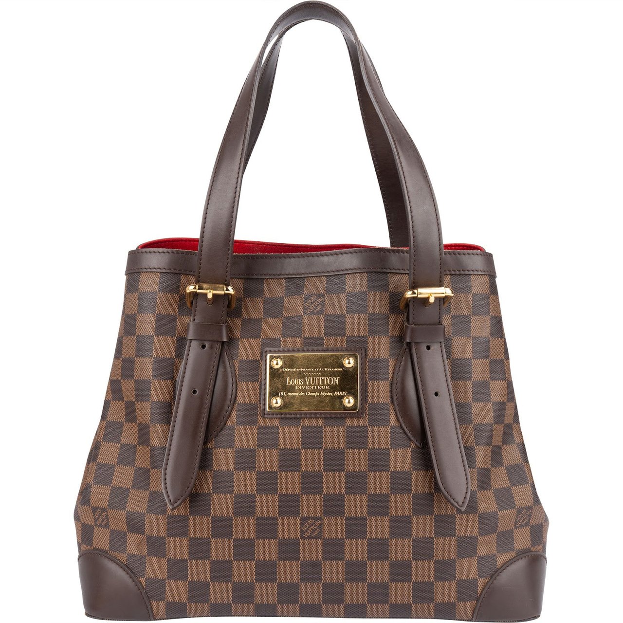 Louis Vuitton Louis Vuitton Monogram Damier Ebene Hampstead GM Shoulder Bag Bruin