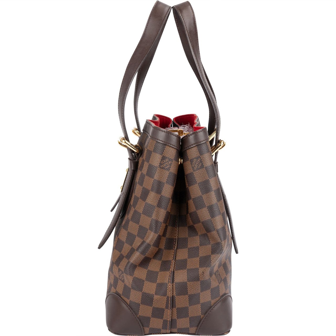 Louis Vuitton Louis Vuitton Monogram Damier Ebene Hampstead GM Shoulder Bag Bruin