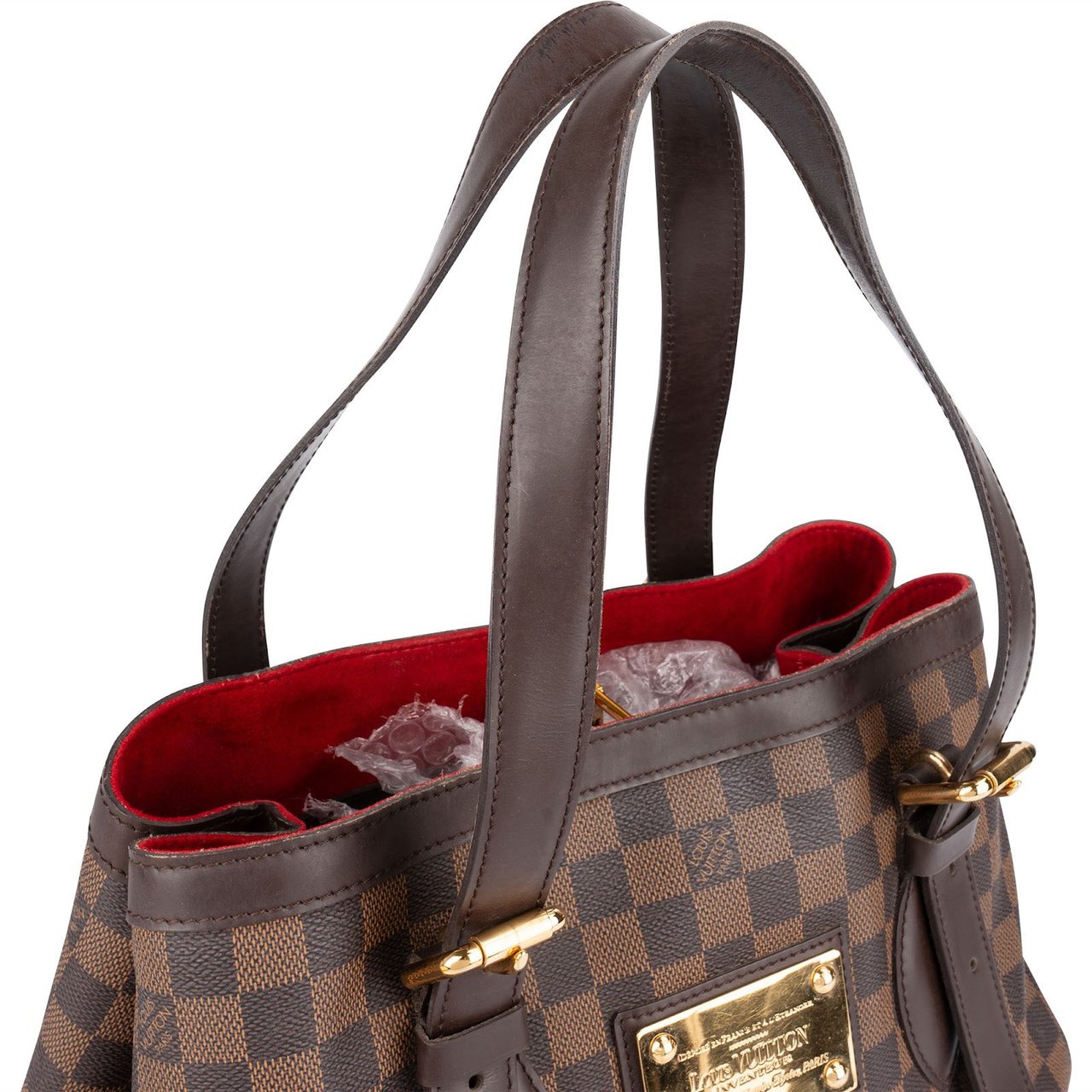 Louis Vuitton Louis Vuitton Monogram Damier Ebene Hampstead GM Shoulder Bag Bruin