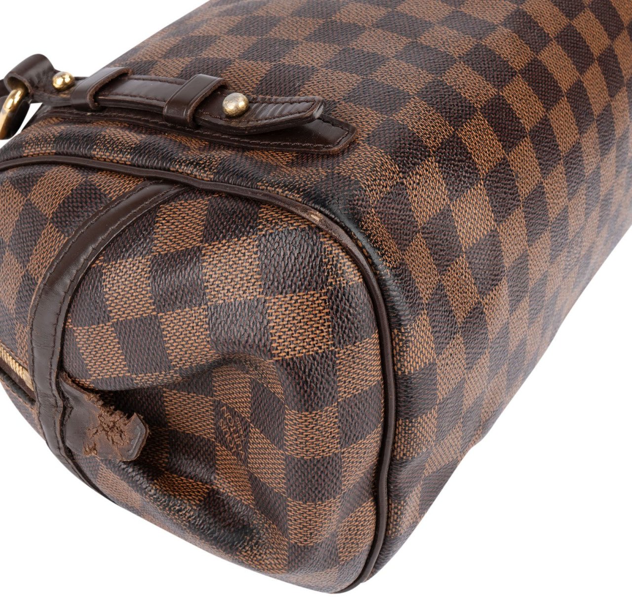 Louis Vuitton Louis Vuitton Monogram Damier Ebene Rivington PM Shoulder Bag Bruin