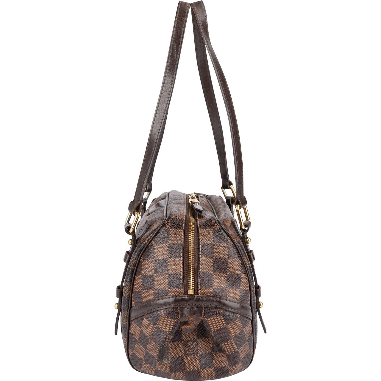 Louis Vuitton Louis Vuitton Monogram Damier Ebene Rivington PM Shoulder Bag Bruin
