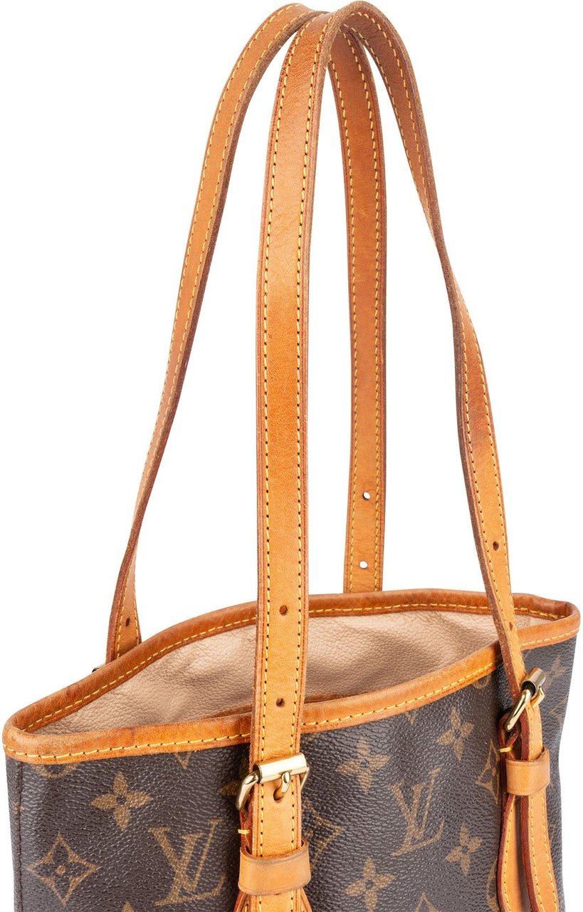 Louis Vuitton Louis Vuitton Monogram Bucket PM Shoulder Bag Bruin