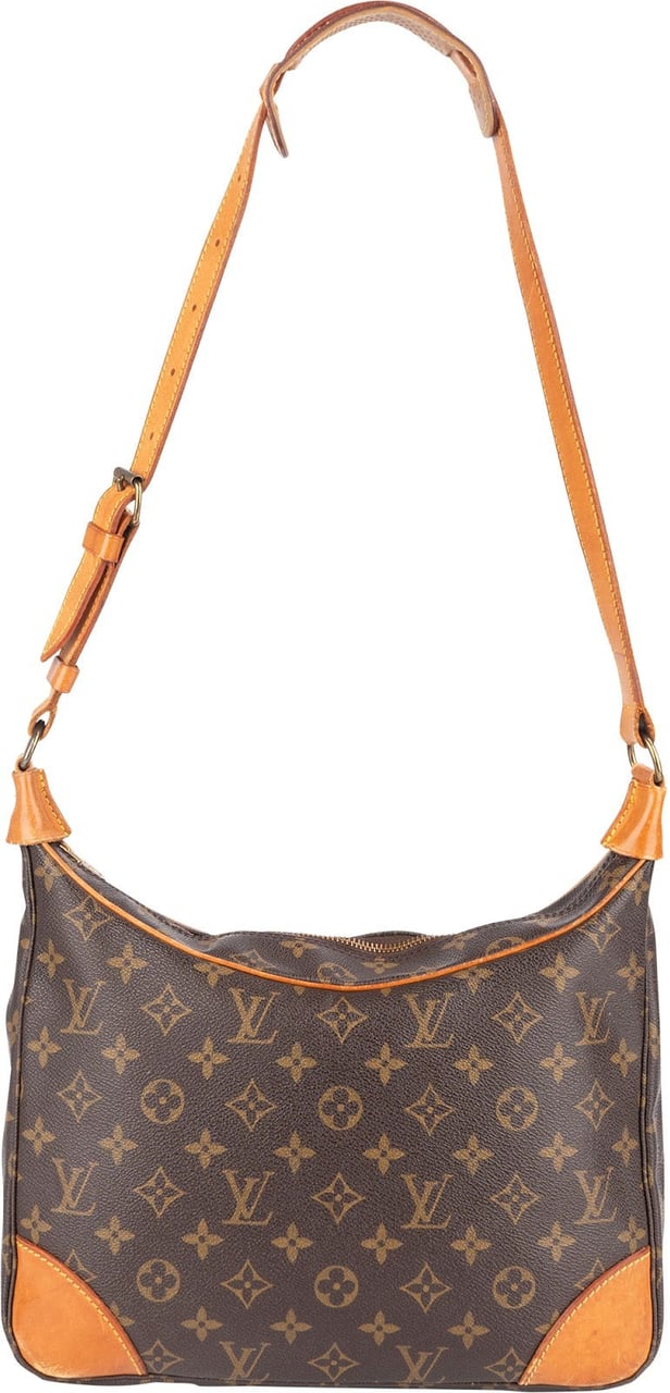 Louis Vuitton Louis Vuitton Monogram Canvas Boulogne Crossbody Bag Bruin