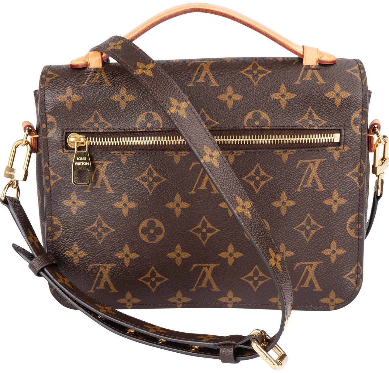 Louis Vuitton Monogram Canvas Pochette Métis Handbag Bruin