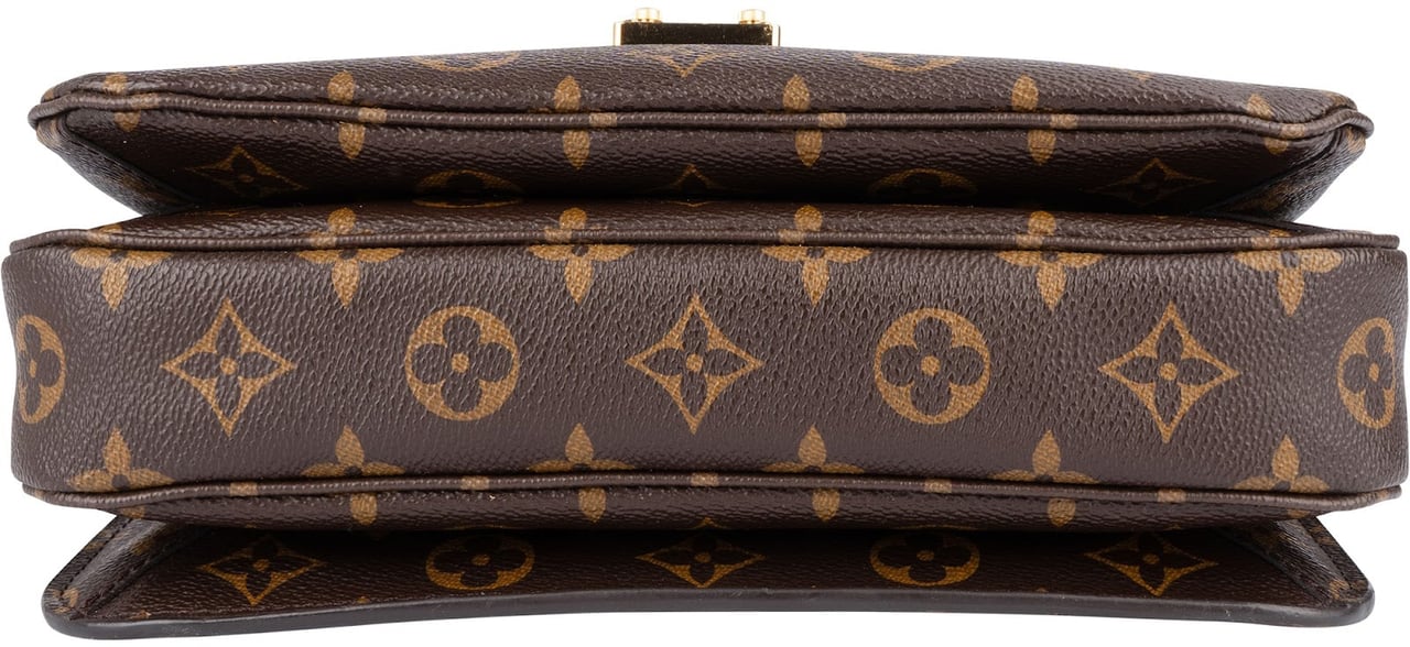 Louis Vuitton Monogram Canvas Pochette Métis Handbag Bruin