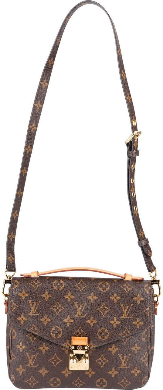 Louis Vuitton Monogram Canvas Pochette Métis Handbag Bruin