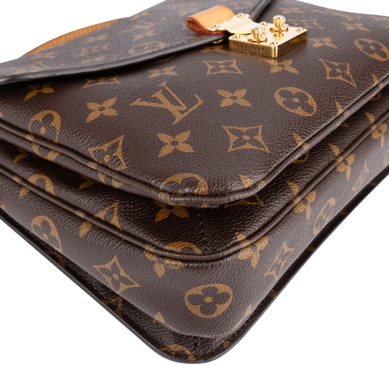 Louis Vuitton Monogram Canvas Pochette Métis Handbag Bruin