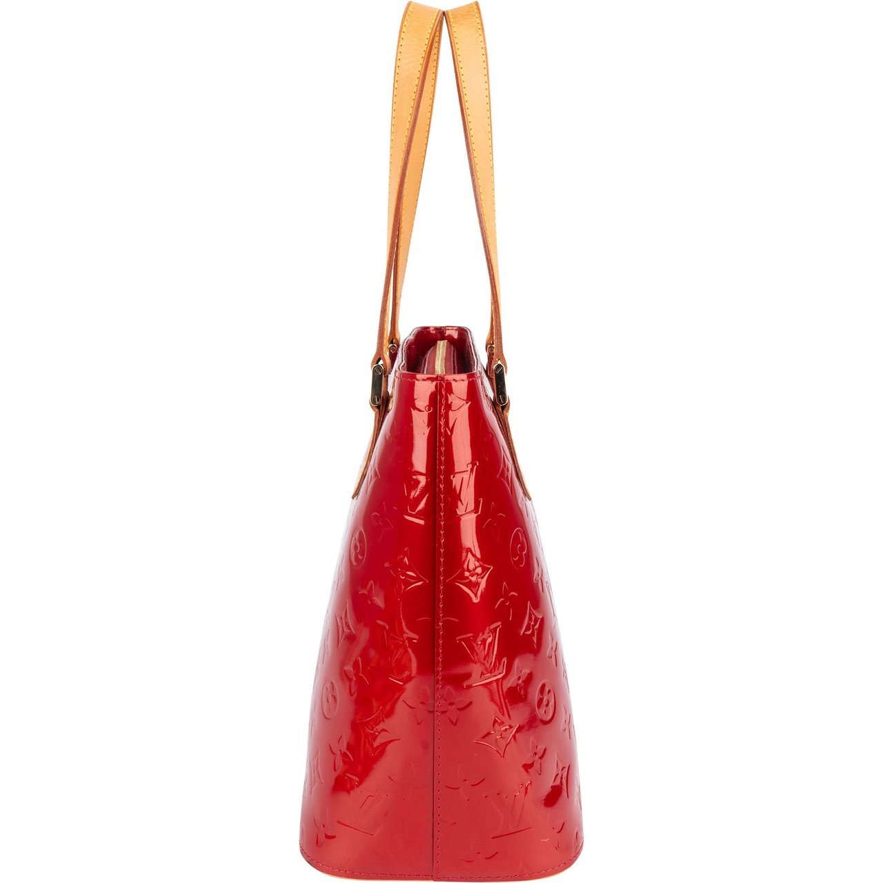 Louis Vuitton Louis Vuitton Monogram Vernis Houston Handbag Rood