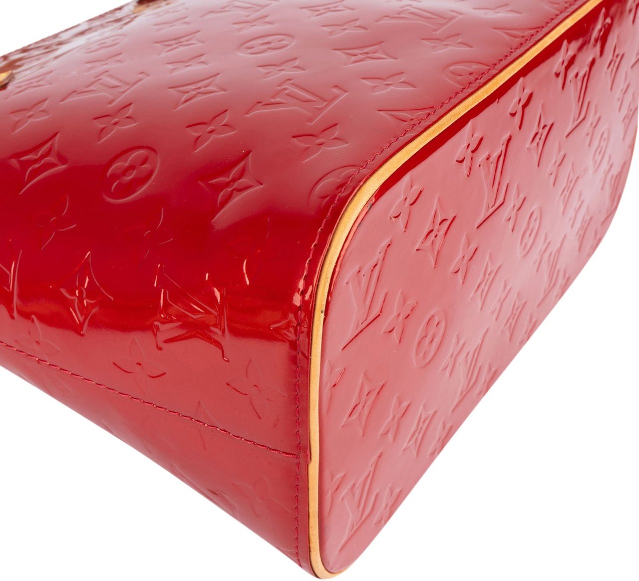 Louis Vuitton Louis Vuitton Monogram Vernis Houston Handbag Rood