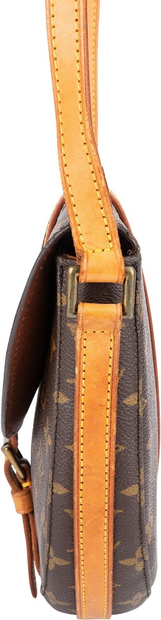 Louis Vuitton Louis Vuitton Monogram Canvas Chantilly GM Crossbody Bag Bruin