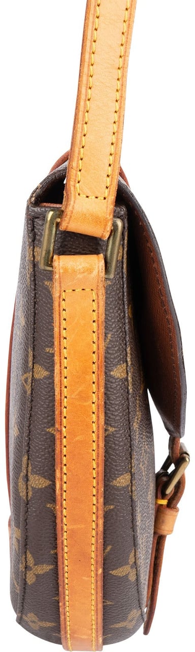 Louis Vuitton Louis Vuitton Monogram Canvas Chantilly GM Crossbody Bag Bruin