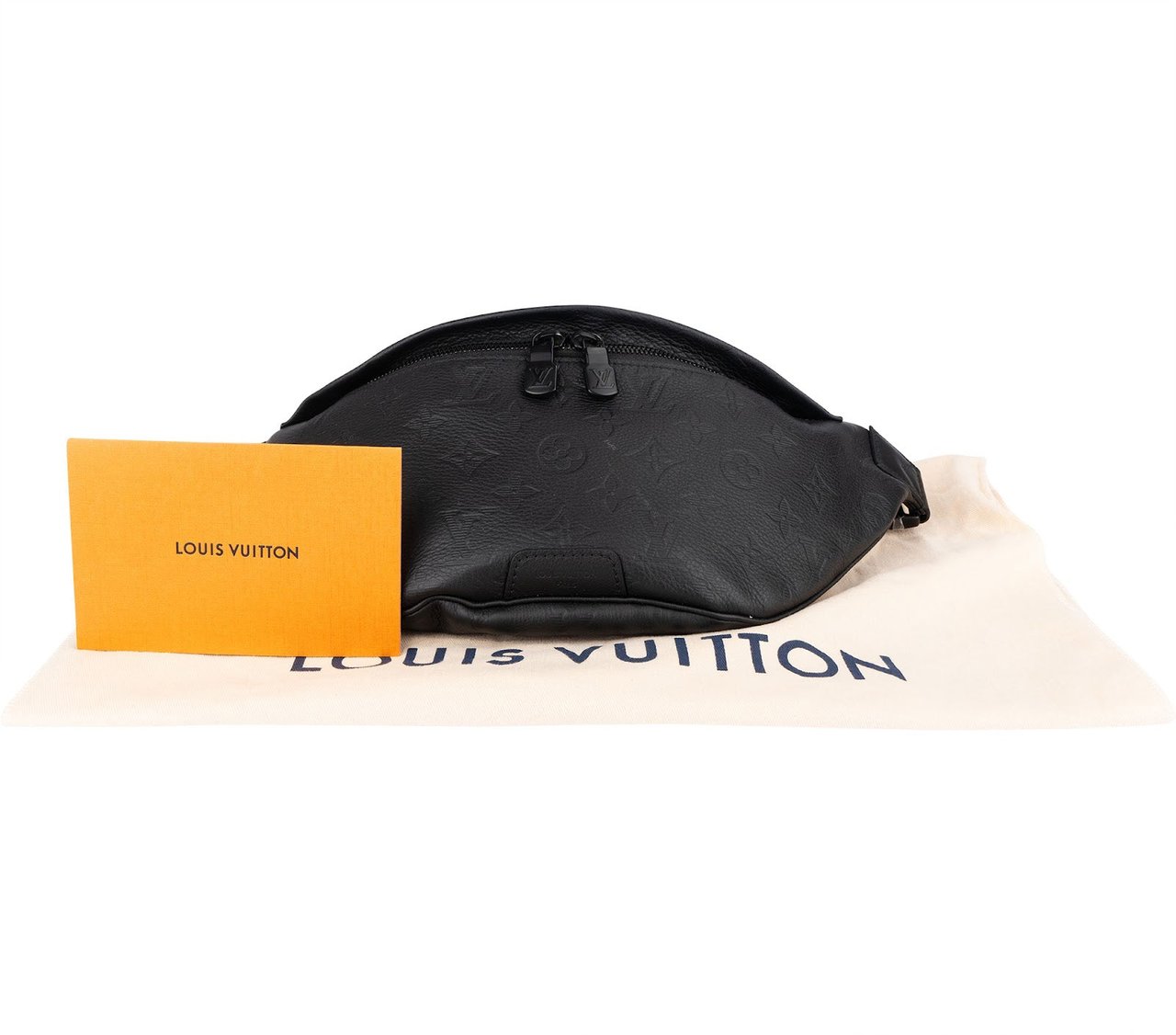 Louis Vuitton Louis Vuitton Discovery Monogram Shadow Bumbag PM Crossbody Bag Zwart