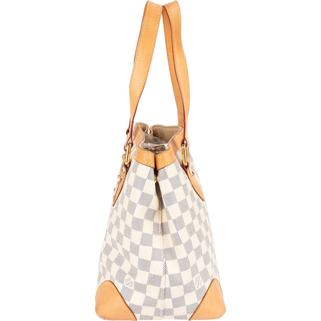 Louis Vuitton Louis Vuitton Monogram Damier Azur Hamstead PM Shoulder Bag Wit